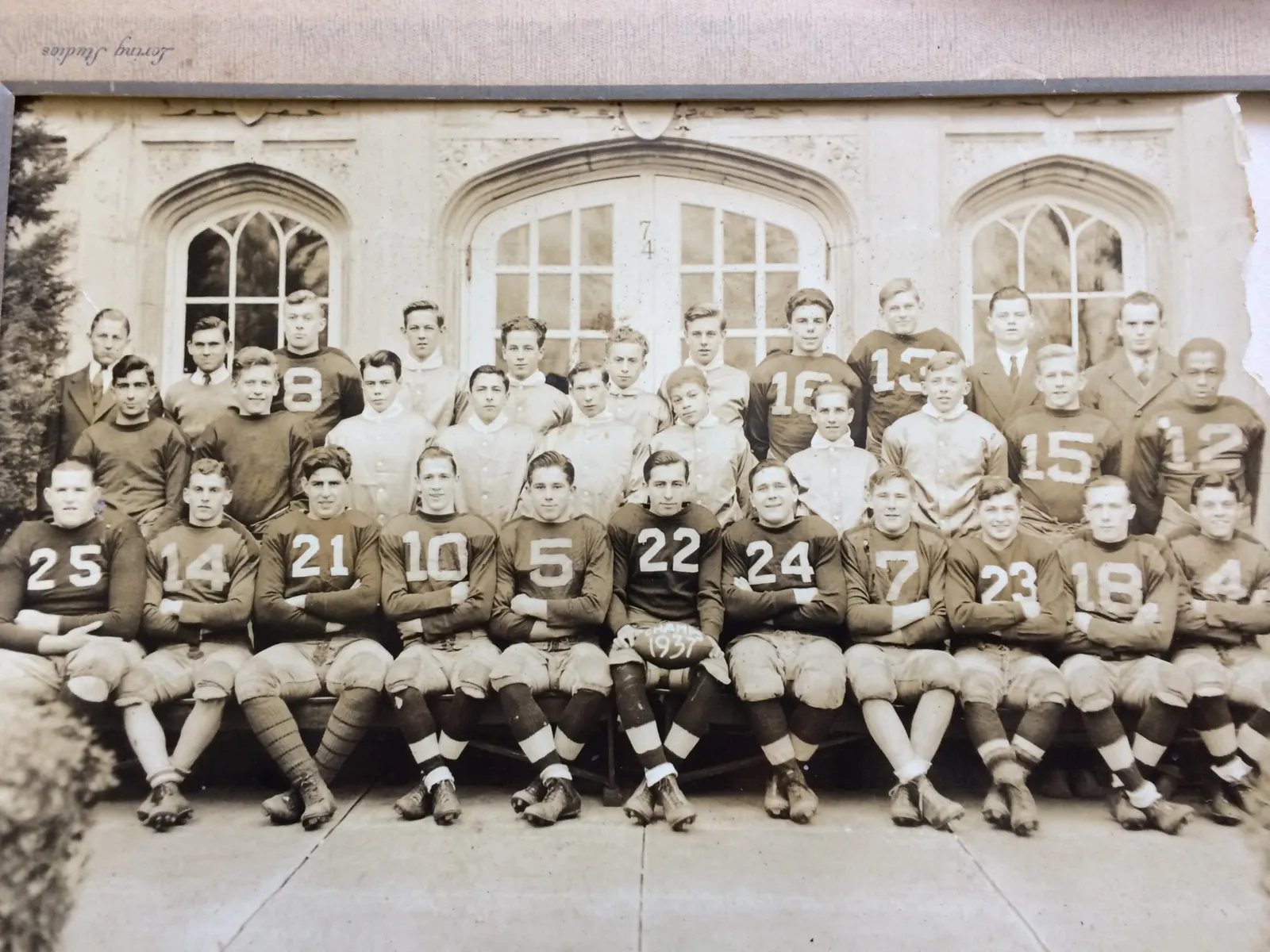 Plainville High School football team, 1937